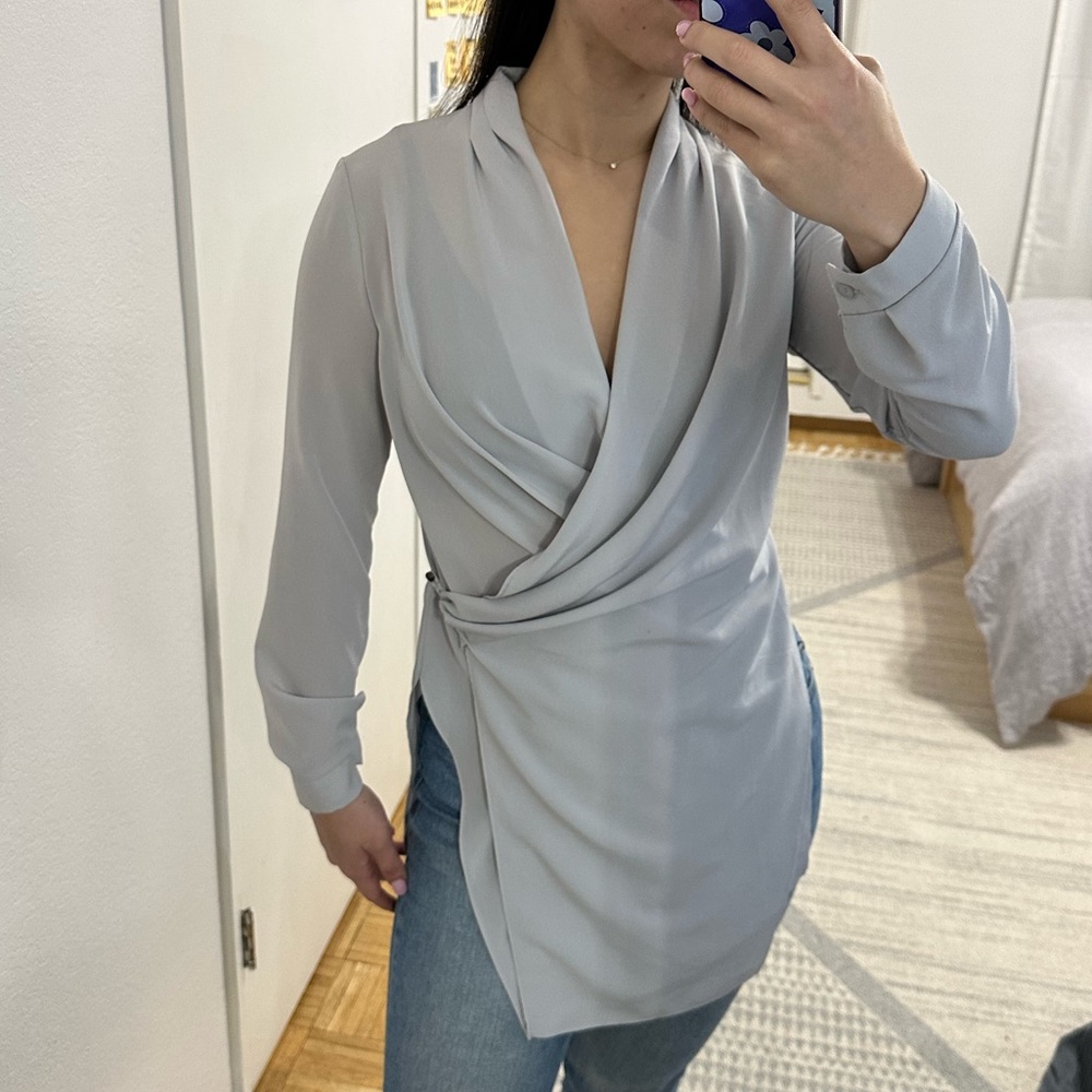 Draped blouse - Picture 3 of 8